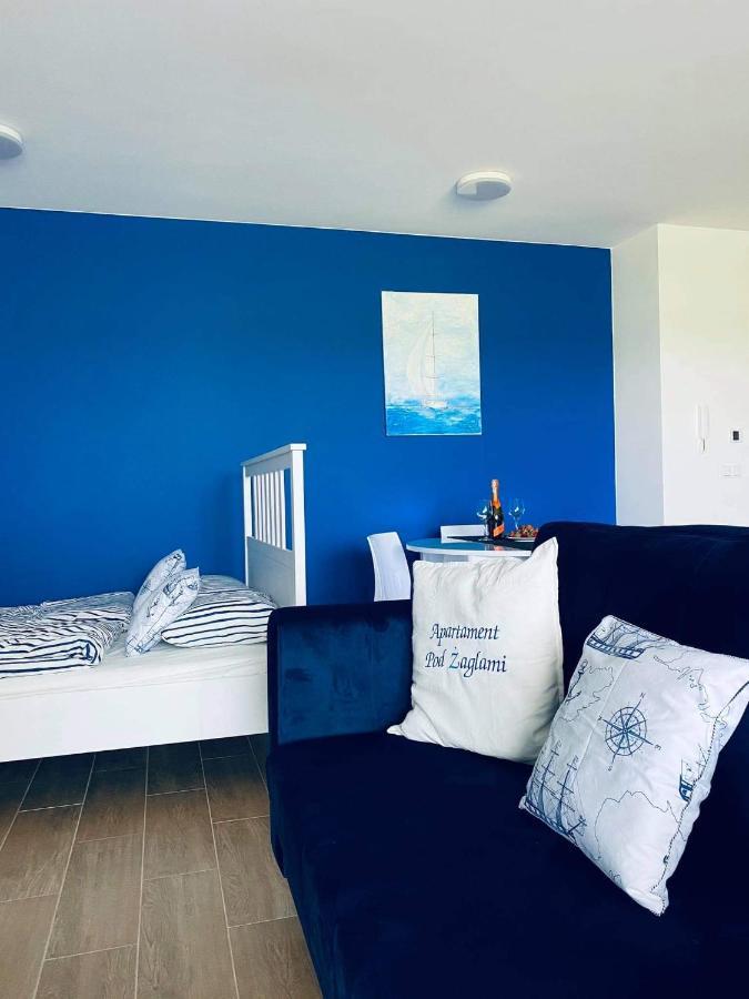 Apartamenty Pod Zaglami Zegrze Exteriör bild